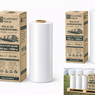 folia do sianokiszonki 750 mm 1500 m PLASTEKO